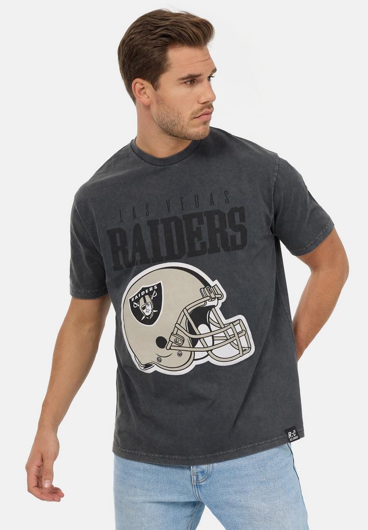 Re:Covered Re:Covered NFL Raiders Helmet Printshirt Herren - Black - 0 | SportScheck