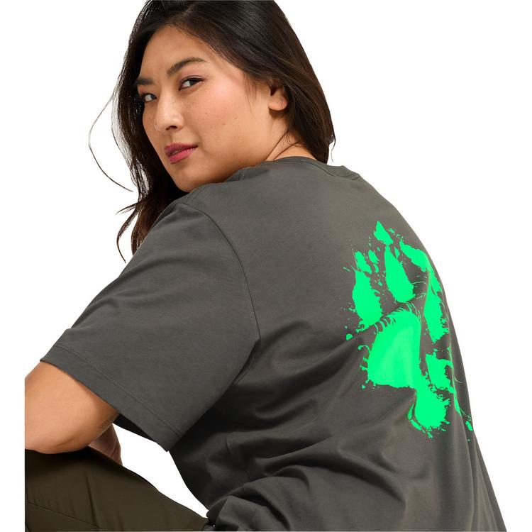 Jack Wolfskin Jack Wolfskin LIVE WILD T T-Shirt - PAW flint - 0 | SportScheck