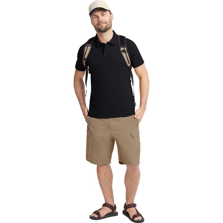Jack Wolfskin Jack Wolfskin TRAVEL POLO M Poloshirt Herren - black - 2 | SportScheck