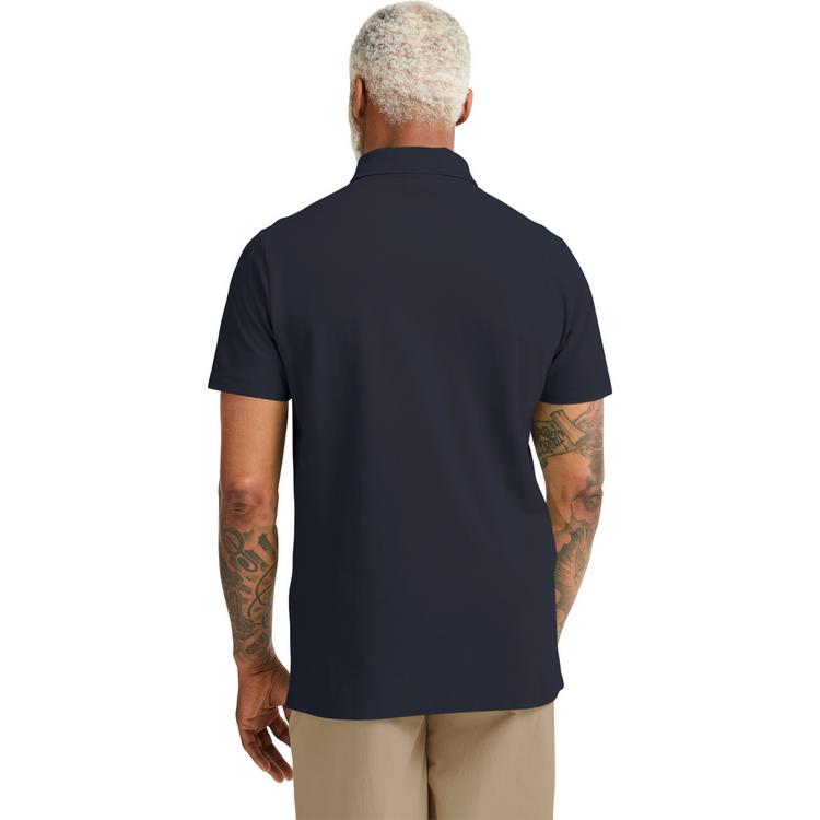 Jack Wolfskin Jack Wolfskin ESSENTIAL POLO M Poloshirt Herren - dark navy - 1 | SportScheck