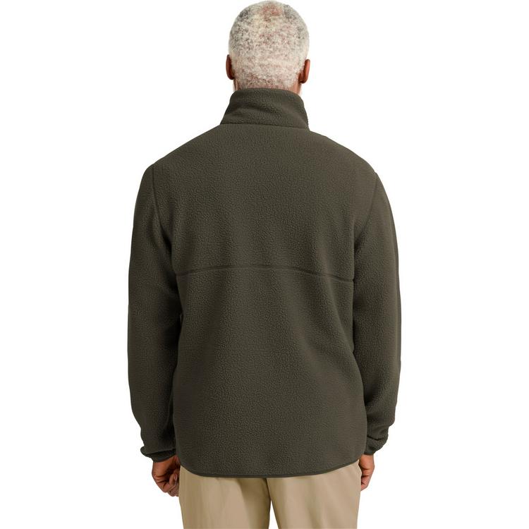 Jack Wolfskin Jack Wolfskin LITE CURL FZ M Fleecejacke Herren - obsidian moss - 1 | SportScheck