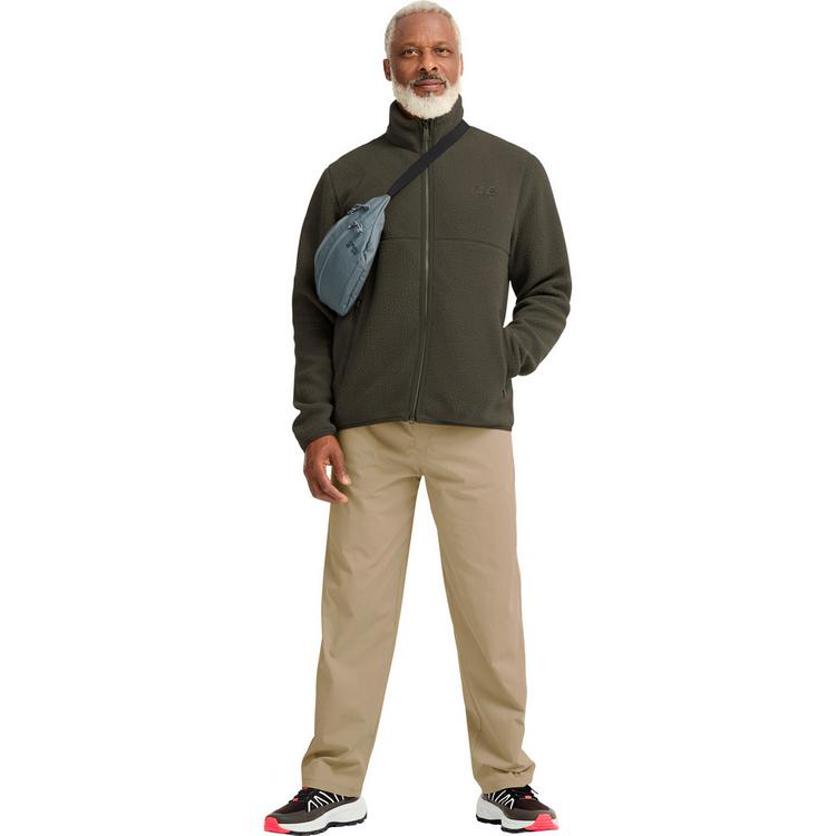 Jack Wolfskin Jack Wolfskin LITE CURL FZ M Fleecejacke Herren - obsidian moss - 2 | SportScheck