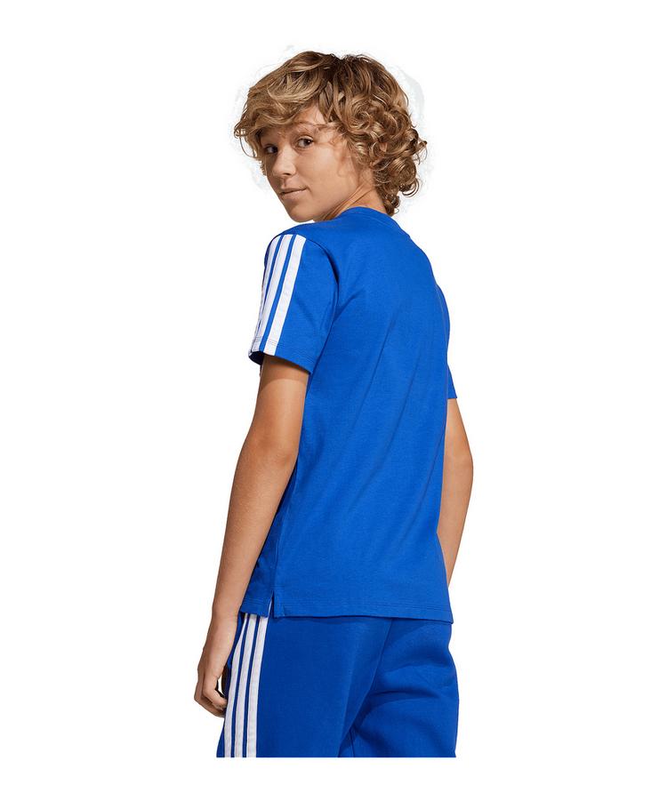 adidas adidas Essentials Tiberio 3S T-Shirt Kids Funktionsshirt Kinder - blau - 0 | SportScheck