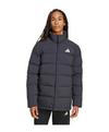 adidas Helionic Mid Length Down Jacke Sweatjacke Herren - schwarz
