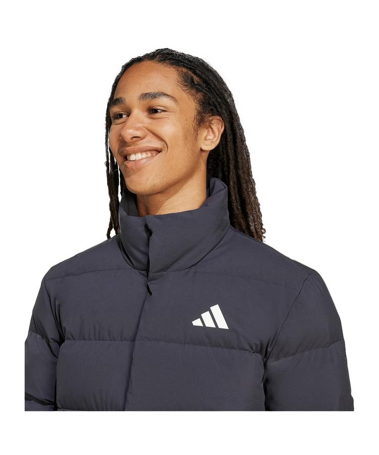 adidas adidas Helionic Mid Length Down Jacke Sweatjacke Herren - schwarz - 0 | SportScheck