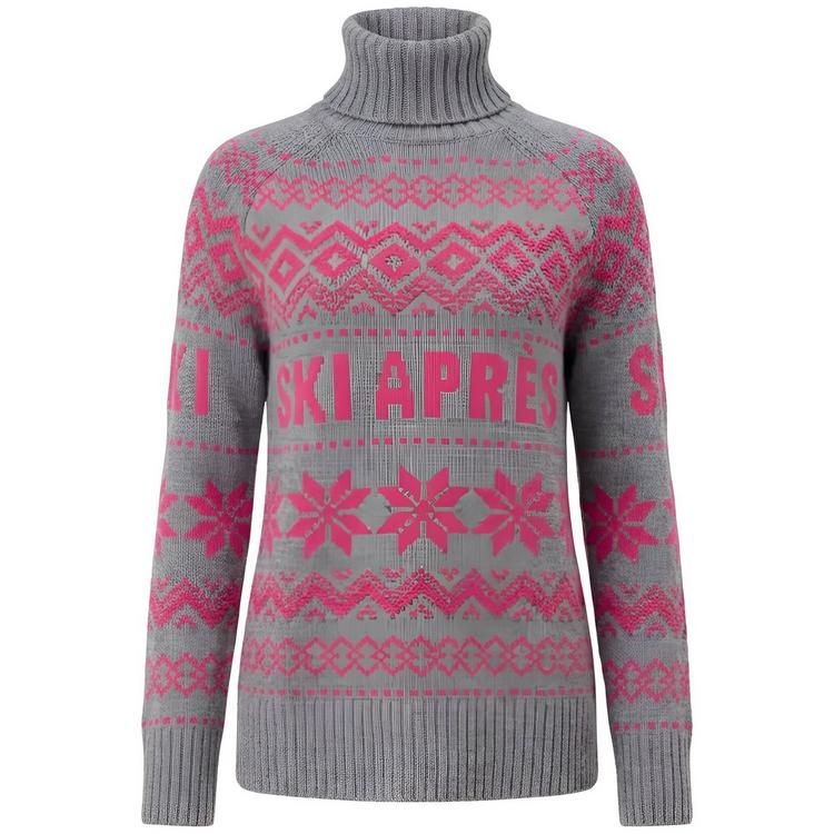 Krimson Klover Krimson Klover Simone Sweater Layerlangarmshirt Damen - heather grey - 0 | SportScheck