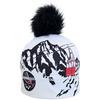 Krimson Klover Illustrated Beanie Bommelm&uuml;tze Damen - gondola black