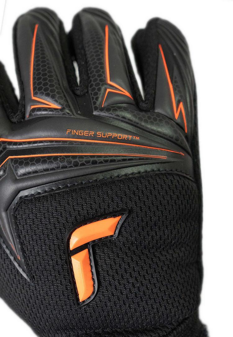 Reusch Reusch Attrakt Advance Junior Torwarthandschuhe - 7783 black/shocking orange - 4 | SportScheck