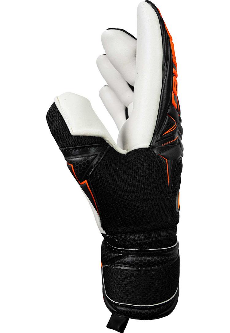Reusch Reusch Attrakt Advance Torwarthandschuhe - 7783 black/shocking orange - 0 | SportScheck