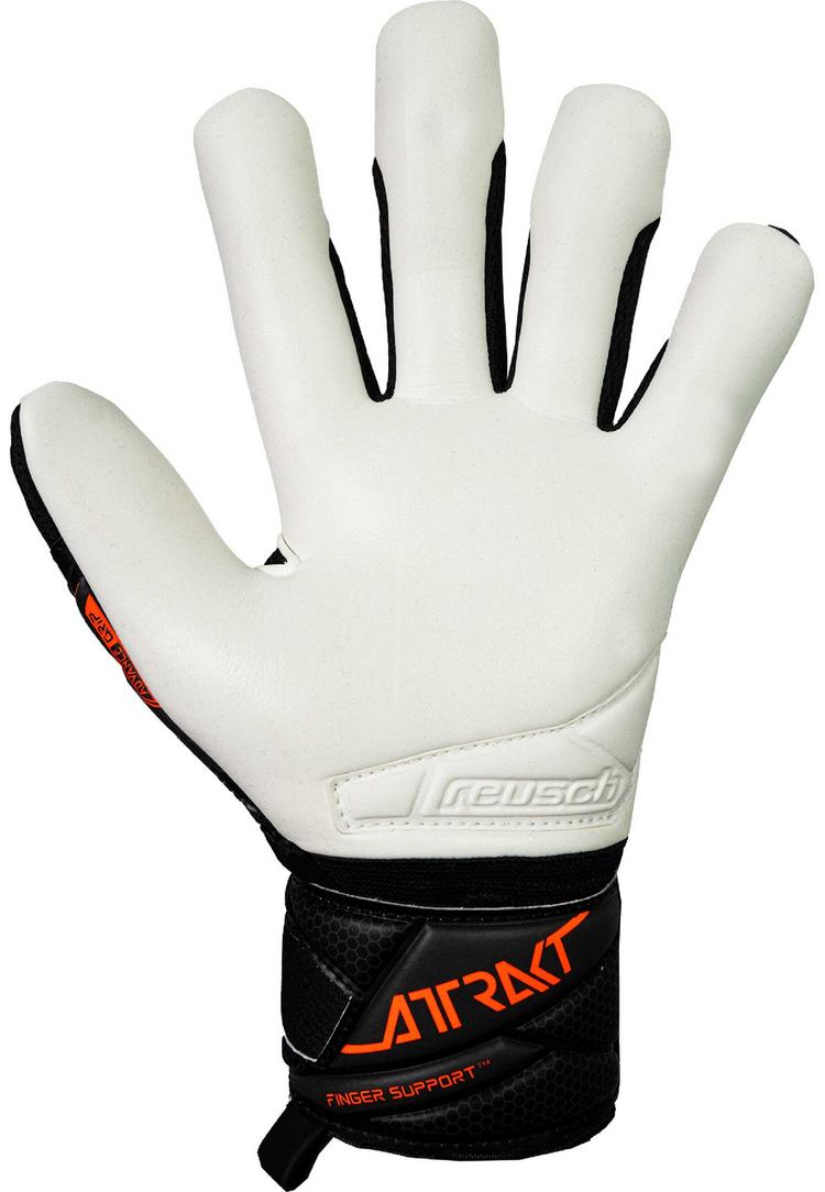 Reusch Reusch Attrakt Advance Torwarthandschuhe - 7783 black/shocking orange - 1 | SportScheck
