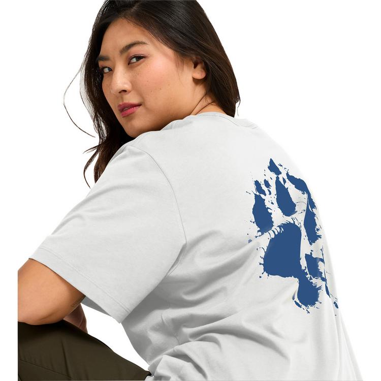 Jack Wolfskin Jack Wolfskin LIVE WILD T T-Shirt - PAW stark white - 0 | SportScheck