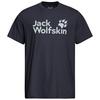 Jack Wolfskin BRAND T M T-Shirt Herren - BRAND T dark navy