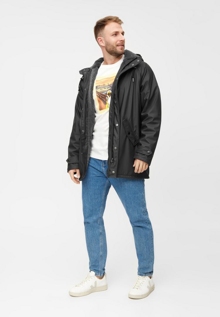 Derbe Derbe Trekholm Winterjacke Herren - jet black/lava smoke - 1 | SportScheck