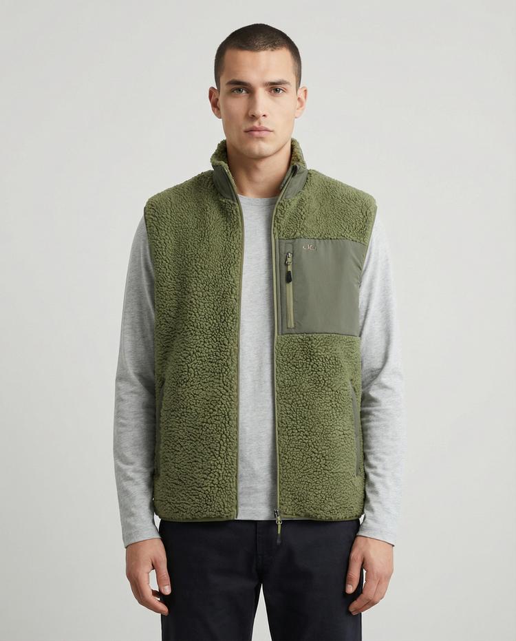 Jeff Green Jeff Green Fleecejacke Herren - Dusky Green - 0 | SportScheck
