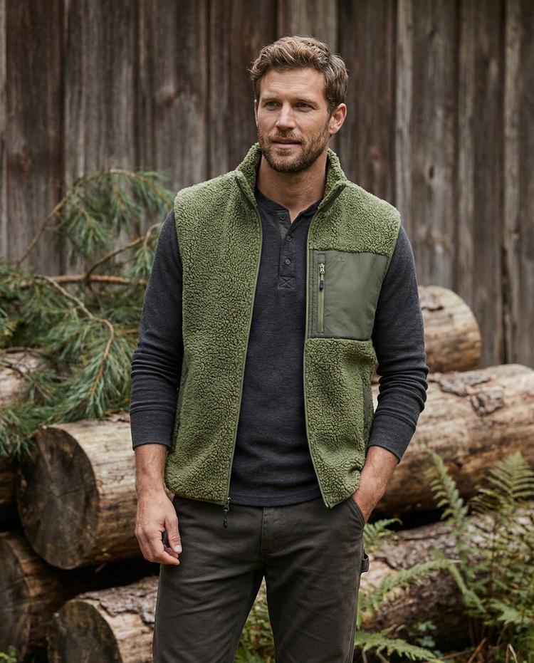 Jeff Green Jeff Green Fleecejacke Herren - Dusky Green - 2 | SportScheck