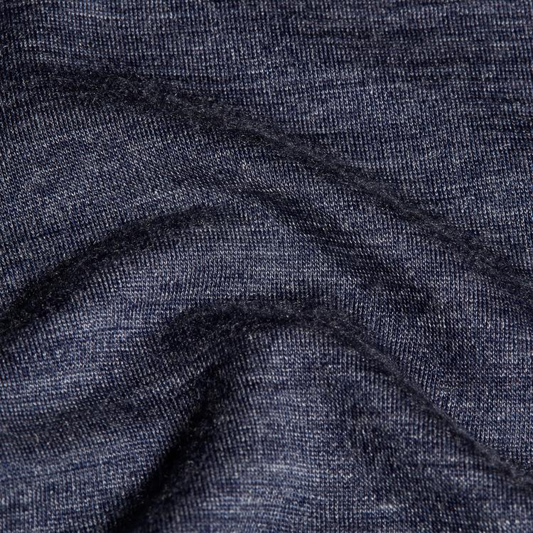 Mammut Mammut Tree Wool FL Langarmshirt Damen - marine melange - 0 | SportScheck