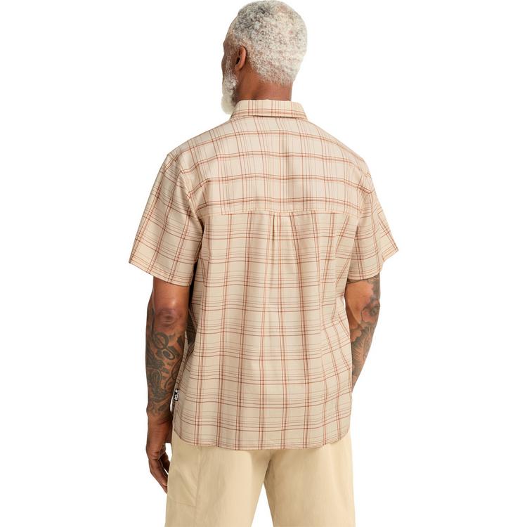 Jack Wolfskin Jack Wolfskin HOT TRAIL SHIRT M Kurzarmhemd Herren - CHECK autumn leaves - 1 | SportScheck