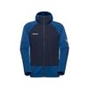 Mammut Massone ML Hooded Fleecejacke Herren - tschiel-marine