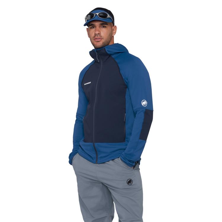 Mammut Mammut Massone ML Hooded Fleecejacke Herren - tschiel-marine - 0 | SportScheck