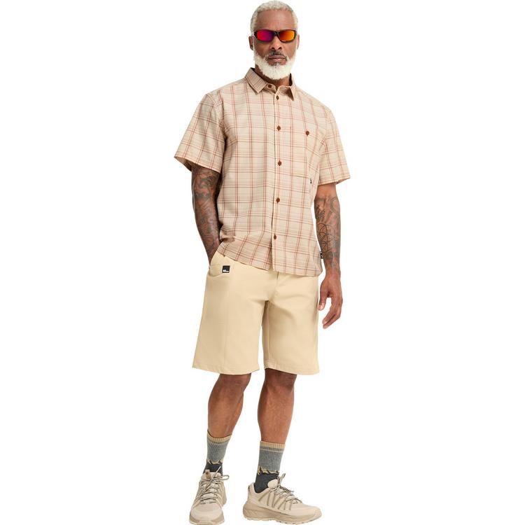 Jack Wolfskin Jack Wolfskin HOT TRAIL SHIRT M Kurzarmhemd Herren - CHECK autumn leaves - 2 | SportScheck