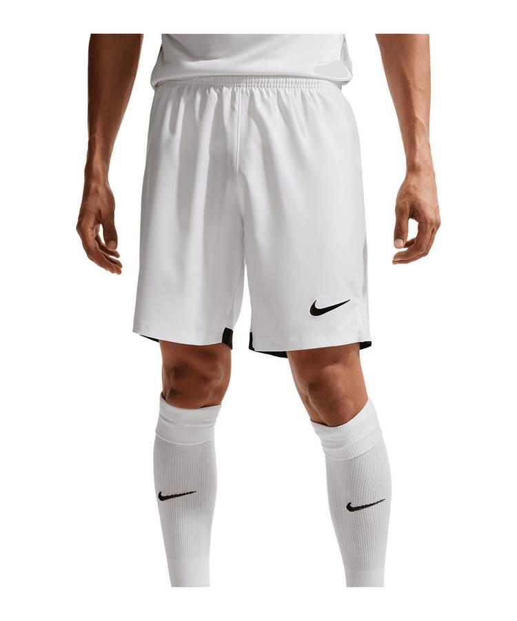 Nike Nike Laser VI Short Wei&szlig; Fu&szlig;ballshorts Herren - weissschwarz - 0 | SportScheck