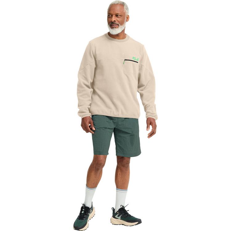 Jack Wolfskin Jack Wolfskin FIND THE WILD CREWNECK M Fleecepullover Herren - oyster - 2 | SportScheck