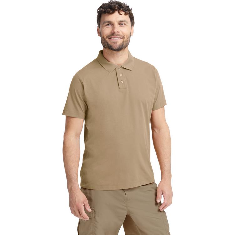 Jack Wolfskin Jack Wolfskin TRAVEL POLO M Poloshirt Herren - hazel wood - 0 | SportScheck