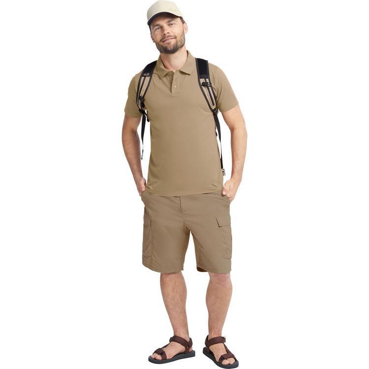 Jack Wolfskin Jack Wolfskin TRAVEL POLO M Poloshirt Herren - hazel wood - 2 | SportScheck