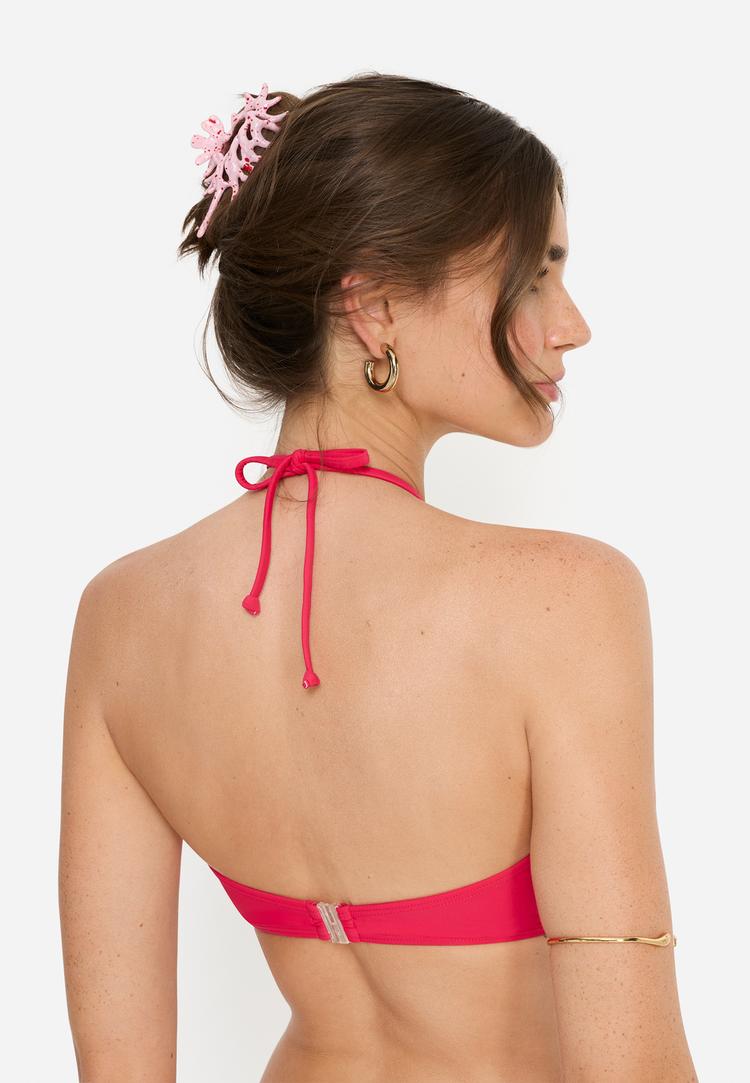 LSCN by Lascana LSCN by Lascana Bandeau-Bikini-Top Bikini Oberteil Damen - beere - 0 | SportScheck