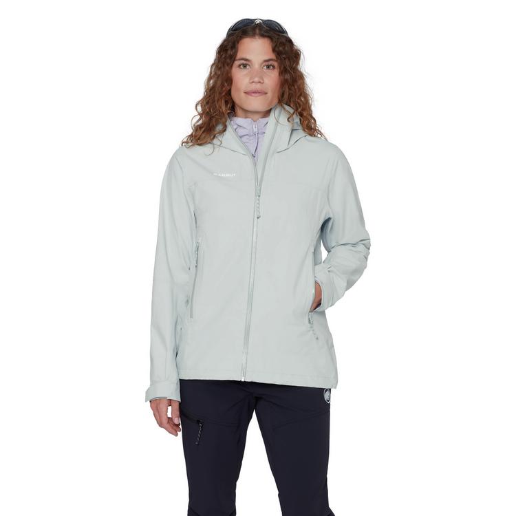 Mammut Mammut Crag HS Hooded Hardshelljacke Damen - silver sage - 0 | SportScheck