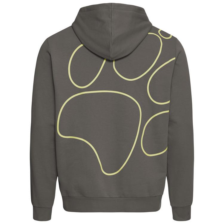 Jack Wolfskin Jack Wolfskin CELEBRATE THE PAW HOODY M Fleecepullover Herren - PAW flint - 0 | SportScheck