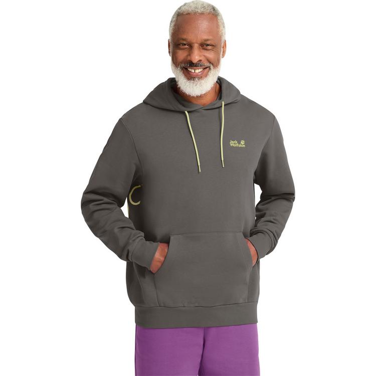 Jack Wolfskin Jack Wolfskin CELEBRATE THE PAW HOODY M Fleecepullover Herren - PAW flint - 0 | SportScheck