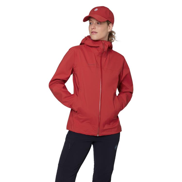 Mammut Mammut Ducan HS Hooded Hardshelljacke Damen - dark mammut red - 0 | SportScheck