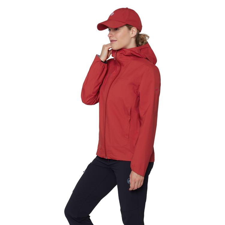 Mammut Mammut Ducan HS Hooded Hardshelljacke Damen - dark mammut red - 2 | SportScheck