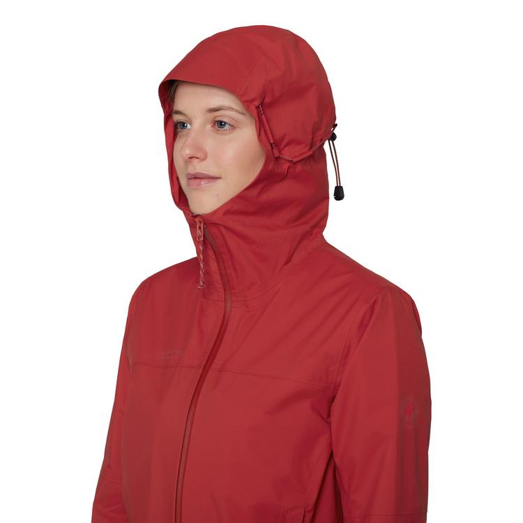 Mammut Mammut Ducan HS Hooded Hardshelljacke Damen - dark mammut red - 0 | SportScheck