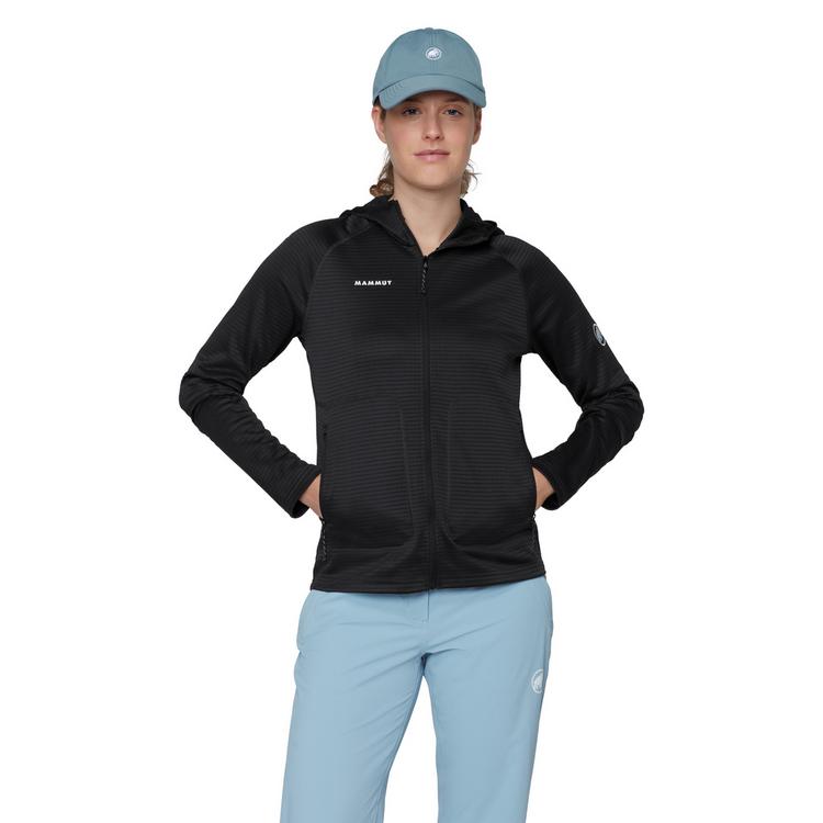 Mammut Mammut Crag ML Hooded Fleecejacke Damen - black - 0 | SportScheck