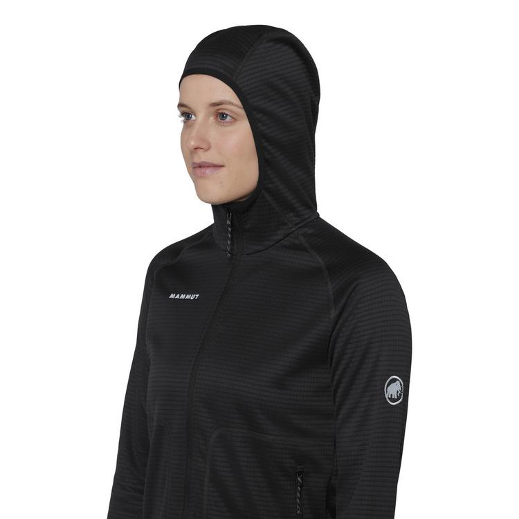 Mammut Mammut Crag ML Hooded Fleecejacke Damen - black - 1 | SportScheck