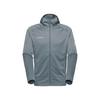Mammut Crag ML Hooded Fleecejacke Herren - strata