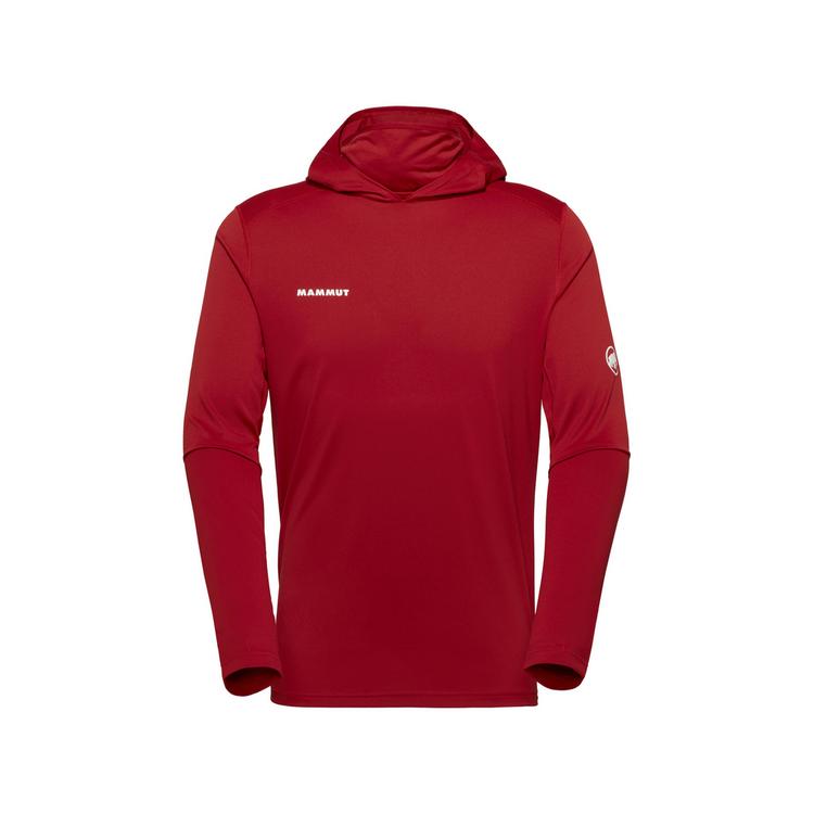 Mammut Mammut Selun Sun FL Hooded Langarmshirt Herren - dark mammut red - 0 | SportScheck