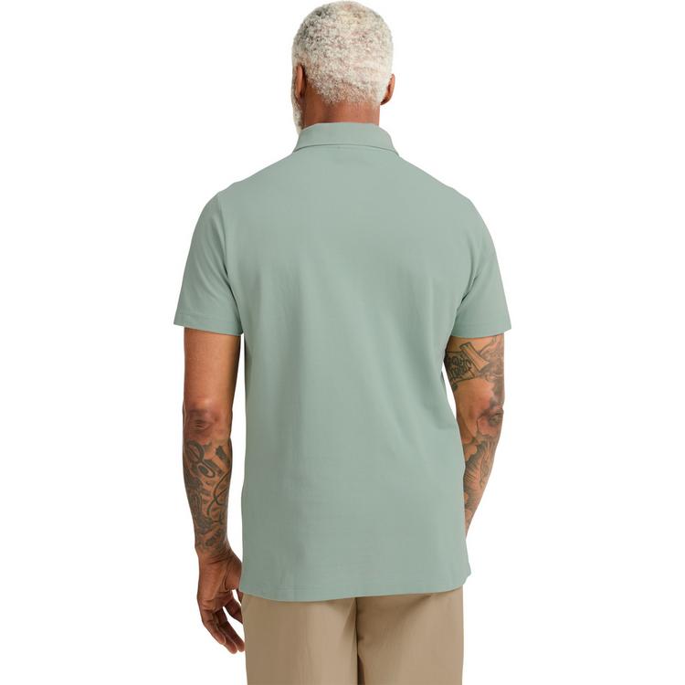 Jack Wolfskin Jack Wolfskin ESSENTIAL POLO M Poloshirt Herren - green zinnia - 1 | SportScheck