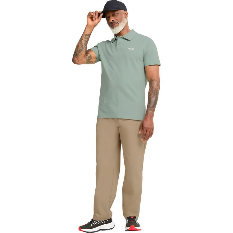 Jack Wolfskin Jack Wolfskin ESSENTIAL POLO M Poloshirt Herren - green zinnia - 2 | SportScheck