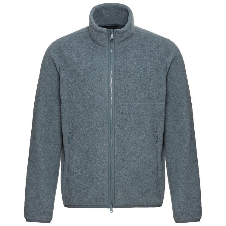 Jack Wolfskin Jack Wolfskin LITE CURL FZ M Fleecejacke Herren - grey odessa - 0 | SportScheck