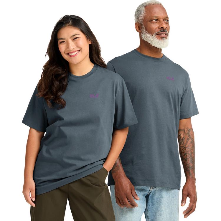 Jack Wolfskin Jack Wolfskin LIVE WILD T T-Shirt - PAW grey odessa - 0 | SportScheck