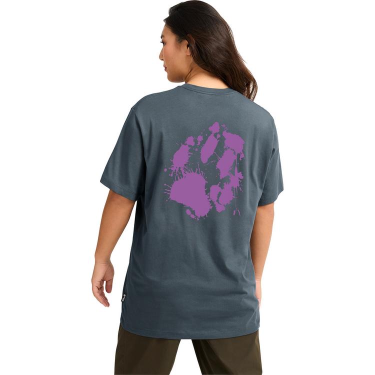 Jack Wolfskin Jack Wolfskin LIVE WILD T T-Shirt - PAW grey odessa - 1 | SportScheck