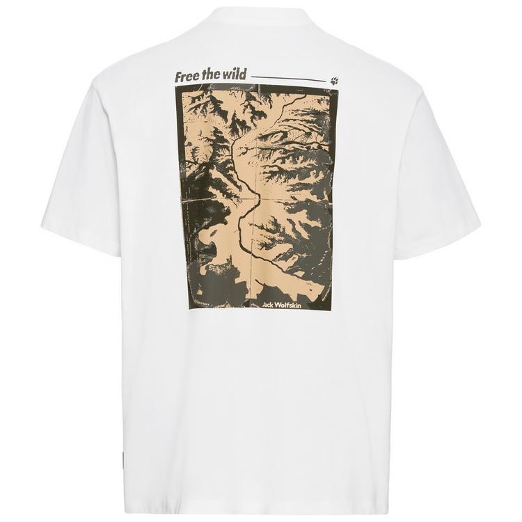 Jack Wolfskin Jack Wolfskin CONFIDENT T M T-Shirt Herren - TRAIL stark white - 0 | SportScheck