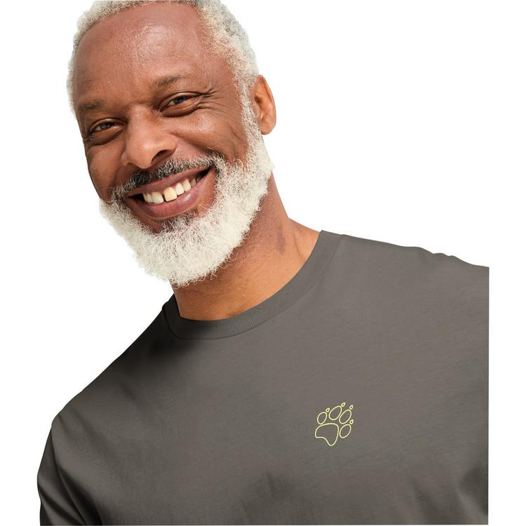 Jack Wolfskin Jack Wolfskin CELEBRATE THE PAW T M T-Shirt Herren - PAW TRAIL flint - 0 | SportScheck