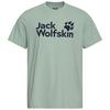 Jack Wolfskin BRAND T M T-Shirt Herren - BRAND T green zinnia