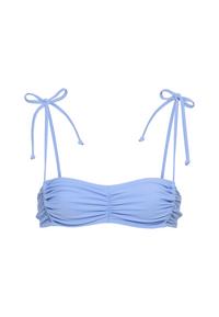 LSCN by Lascana Bandeau-Bikini-Top Bikini Oberteil Damen - rauchblau