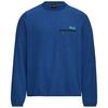 Jack Wolfskin FIND THE WILD CREWNECK M Fleecepullover Herren - blue orchid