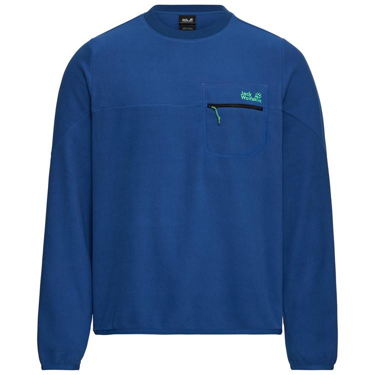 Jack Wolfskin Jack Wolfskin FIND THE WILD CREWNECK M Fleecepullover Herren - blue orchid - 0 | SportScheck
